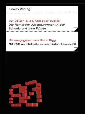 cover image of Wir wollen alles, und zwar subito!